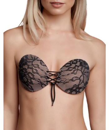 BYE-BRA - SUJETADOR ADHESIVO ENTRELAZADO & BORDADO COPA A