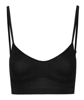 BYE-BRA - MEDIUM CONTROL SUJETADOR SIN COSTURAS NEGRO TALLA S - Imagem 4
