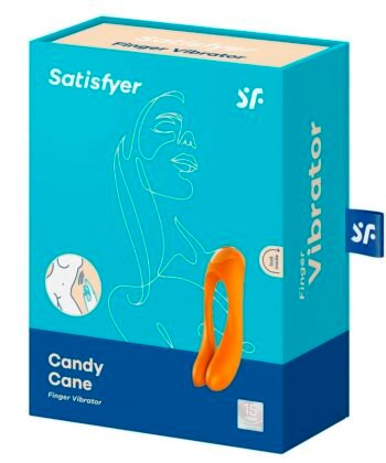 Alternative view of SATISFYER - CANDY CANE VIBRADOR DEDO NEGRO