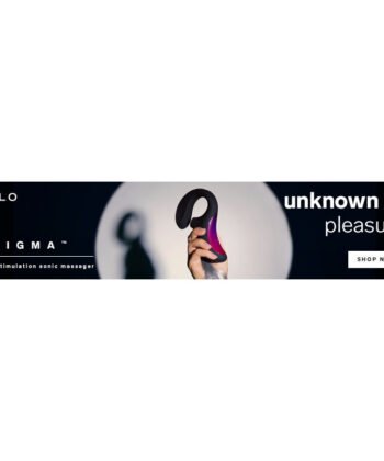 LELO – Massajador Enigma de dupla estimulação preto - Imagem 5
