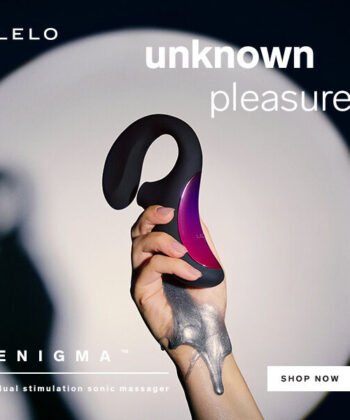 Alternative view of LELO - ENIGMA MASSAGER DE ESTIMULAO DE DUPLA SUCO PRETO
