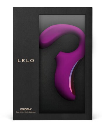 Visão alternativa de LELO - ENIGMA ESTIMULAO DE DUPLA SUCO DEEP ROSE MASSAGER
