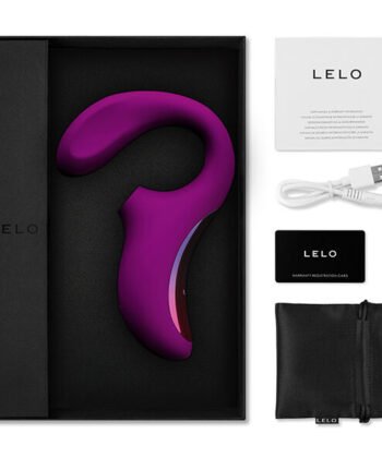 LELO ENIGMA – ESTIMULADOR DUPLO CLITÓRIS E PONTO G DEEP ROSE - Imagem 3