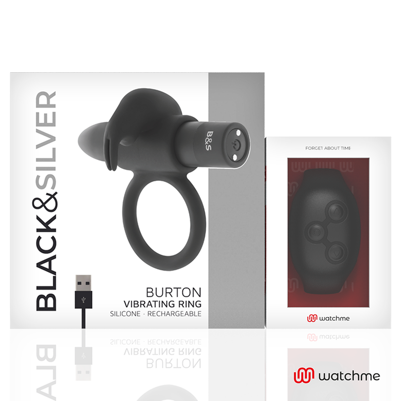 BLACK&SILVER - BURTON REMOTE CONTROL COCKRING WATCHME - Image 4
