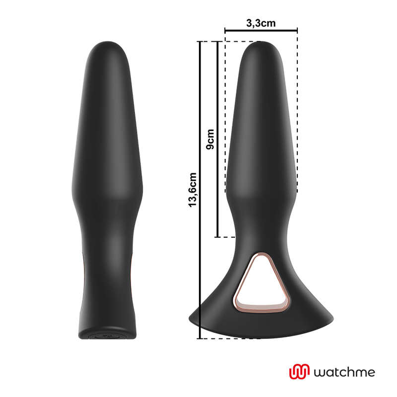 ANBIGUO - WATCHME CONTROLE REMOTO VIBRADOR ANAL PLUG ALEXANDRU - Image 5