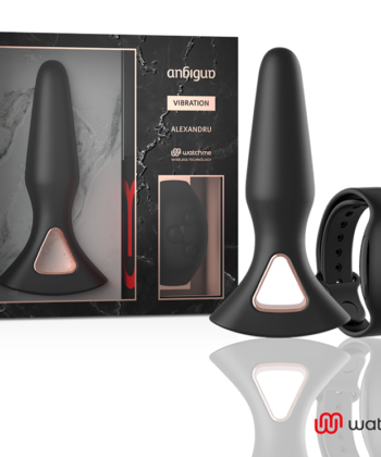 ANBIGUO - WATCHME CONTROLE REMOTO VIBRADOR ANAL PLUG ALEXANDRU
