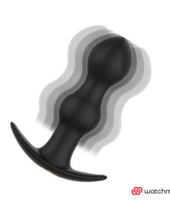 ANBIGUO - PLUGUE DE CONTROLE REMOTO WATCHME VIBRADOR ANAL TIBÉRIO