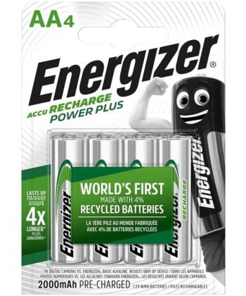 ENERGIZER - BATERIAS RECARREGVEIS AA4 BLISTER 4