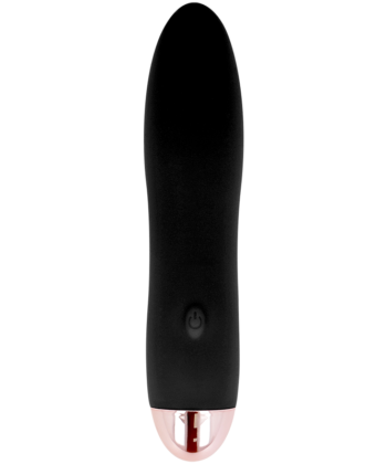 DOLCE VITA - VIBRADOR RECARREGÁVEL QUATRO PRETO 7 VELOCIDADES