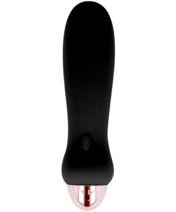 DOLCE VITA - VIBRADOR RECARREGÁVEL CINCO PRETO 7 VELOCIDADES