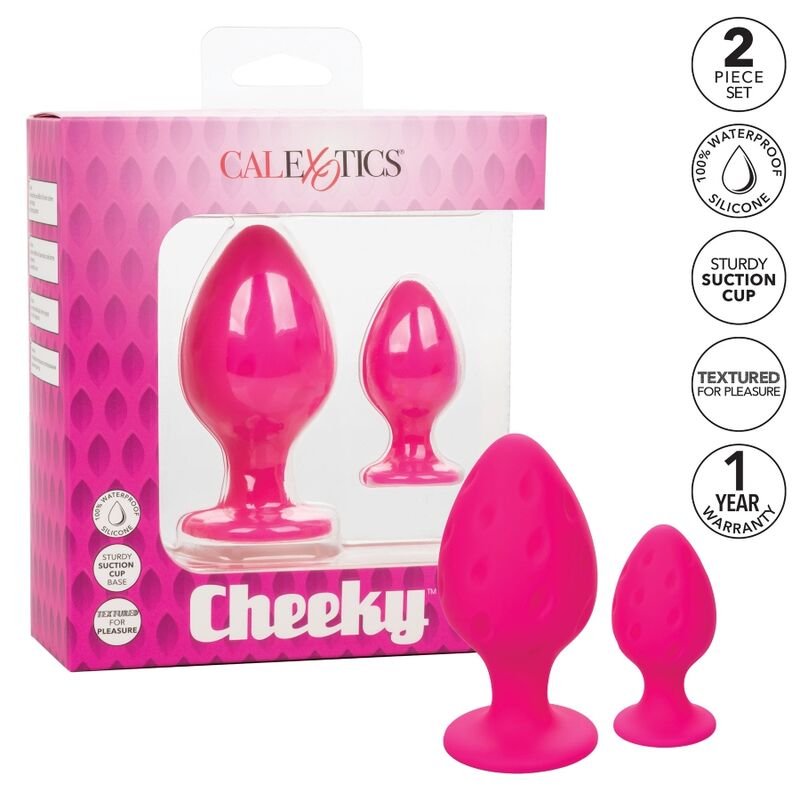 CALEXOTICS - BUTTPLUG CHEEKY ROSA - Image 2