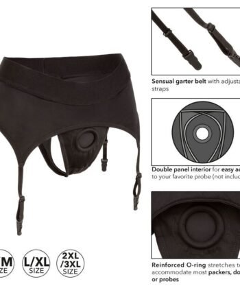Alternative view of CALEXOTICS - BOUNDLESS TANGA COM LIGA S/M