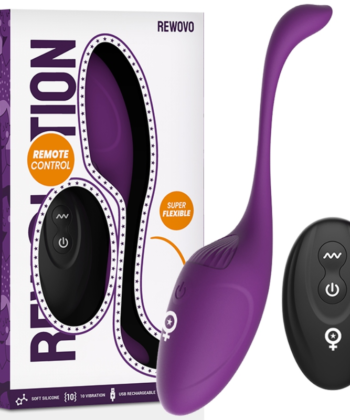 REWOLUTION - CONTROLE REMOTO DO VIBRADOR DE OVO REWOVO