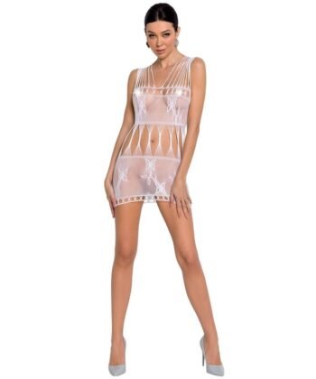 PASSION - WOMAN BS090 BODYSTOCK BRANCO TAMANHO ÚNICO