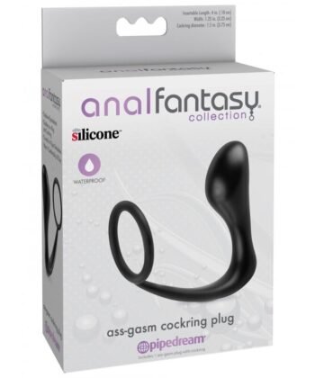 ANAL FANTASY ELITE – INSTA-GAPER DILATADOR ANAL EXPANDIBLE DE SILICONA CON VENTOSA