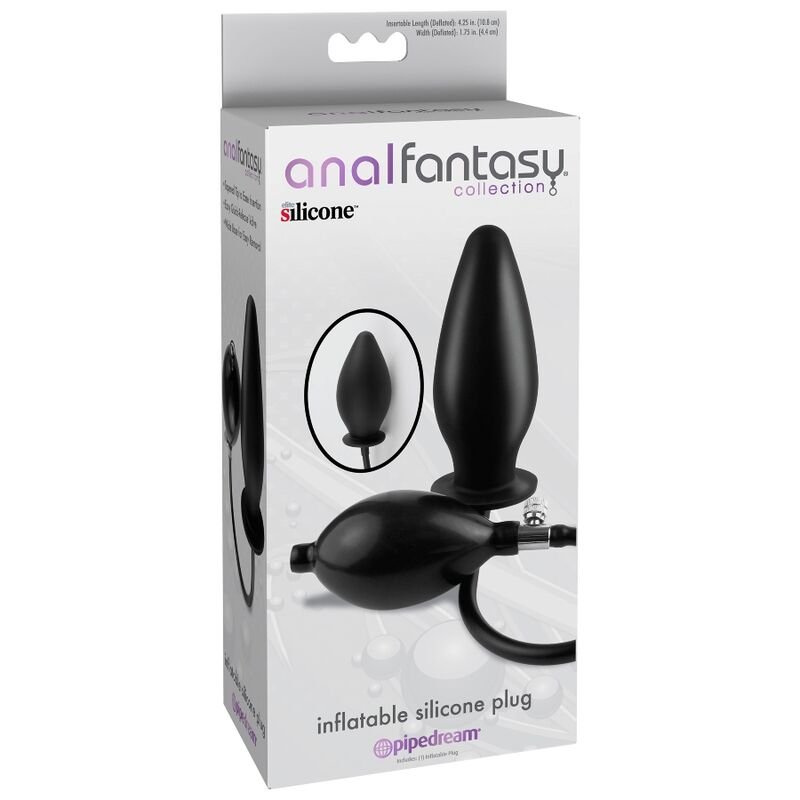 ANAL FANTASY - PLUGUE DE SILICONE INFLVEL - Imagem 4