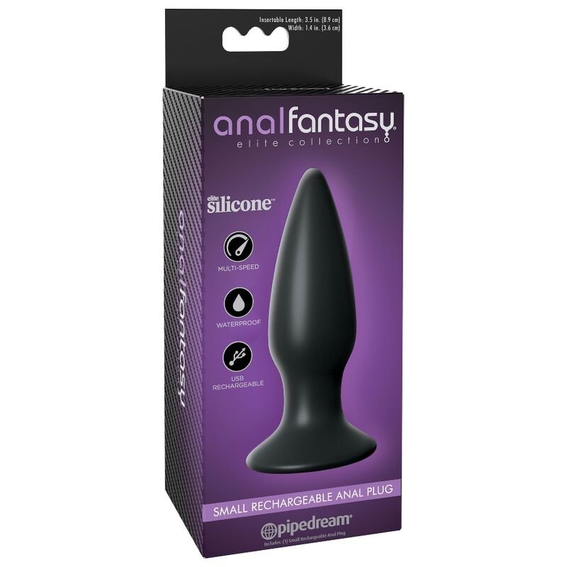 ANAL FANTASY ELITE COLLECTION - PLUG ANAL RECARGABLE PEQUEÑO - Imagem 3
