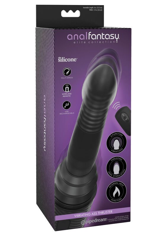 ANAL FANTASY ELITE COLLECTION - VIBRADOR ANAL UP & DOWN Y EFECTO CALOR - Imagem 3