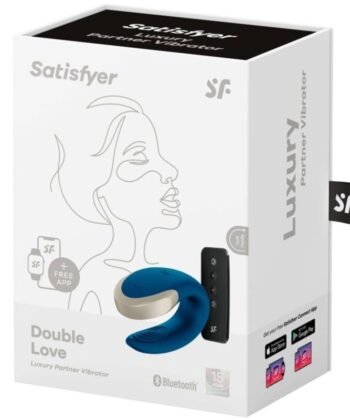 Alternative view of SATISFYER - VIBRADOR DOUBLE LOVE LUXURY PARTNER AZUL