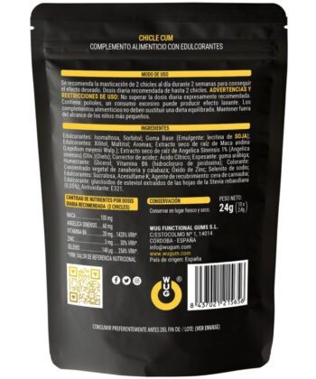 Visão alternativa de WUG SEX SENSE - CUM EJACULATION AUMENTA GOMA E SÊMEN SABOR BANANA 10 UNIDADES