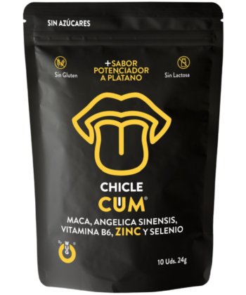 WUG SEX SENSE - CUM EJACULATION AUMENTA GOMA E SÊMEN SABOR BANANA 10 UNIDADES