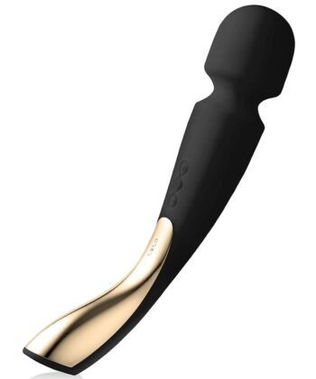 LELO - SMART MEDIUM WAND 2 MASSAGER PRETO