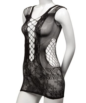 CALEXOTICS - MINI VESTIDO PEEK-A-BOO TAMANHO ÚNICO