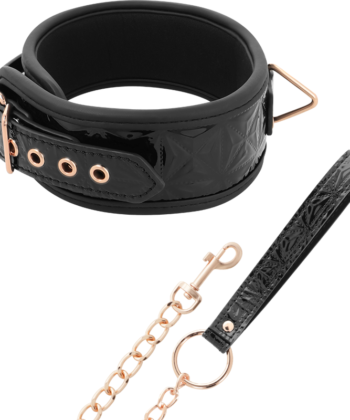 BEGME - BLACK EDITION PREMIUM COLAR DE COURO VEGAN