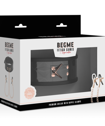 Visão alternativa de BEGME - BLACK EDITION COLAR COM CLAMPS DE BICO