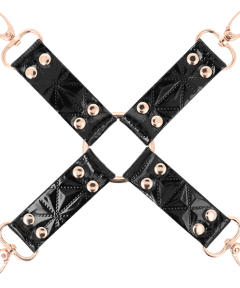 BEGME - BLACK EDITION HOG TIE DE COURO VEGANO