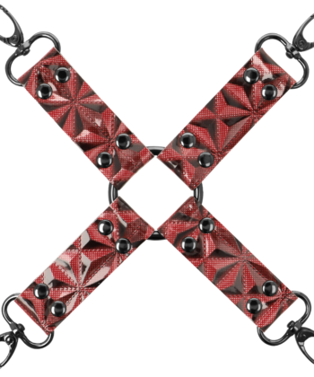 BEGME - GRAVATA DE PORCO DE COURO VEGANO PREMIUM RED EDITION