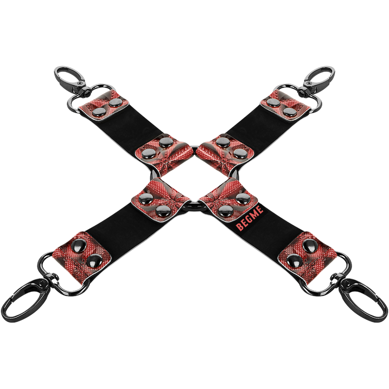 BEGME - GRAVATA DE PORCO DE COURO VEGANO PREMIUM RED EDITION - Imagem 4