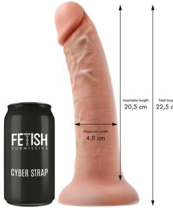 Visão alternativa de FETISH SUBMISSIVE CYBER STRAP - ARNÊS COM DILDO E BALA CONTROLE REMOTO TECNOLOGIA WATCHME L