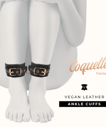 COQUETTE CHIC DESIRE - PUNHOS DE TORNOZELO FANTASY COM FORRO DE NEOPRENE - Imagem 5