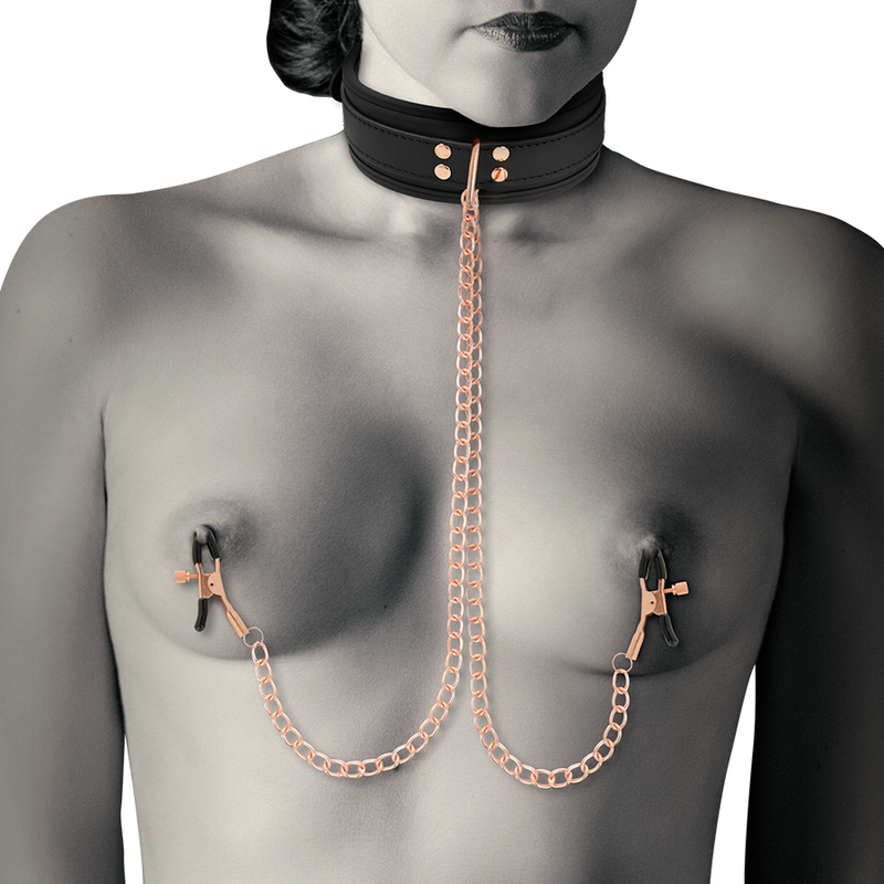 COQUETTE CHIC DESIRE - COLAR FANTASY NIPPLE CLAMP COM FORRO DE NEOPRENE - Image 5