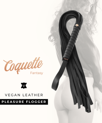 COQUETTE CHIC DESIRE - CHICOTE DE COURO FANTASY VEGAN