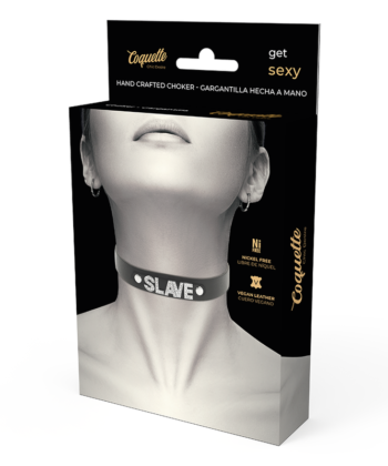 Alternative view of COQUETTE CHIC DESIRE - GARGANTILHA DE COURO VEGANO SLAVE