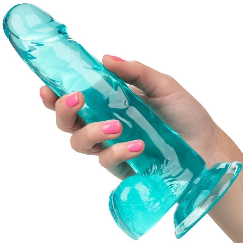 CALEXOTICS - DILDO QUEEN TAMANHO AZUL 15.3 CM - Imagem 2