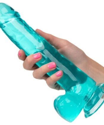 CALEXOTICS - DILDO QUEEN TAMANHO AZUL 20.3 CM