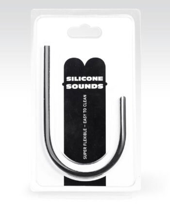 Alternative view of ALL BLACK - SONDA URETRA DE SILICONE DE 10 MM