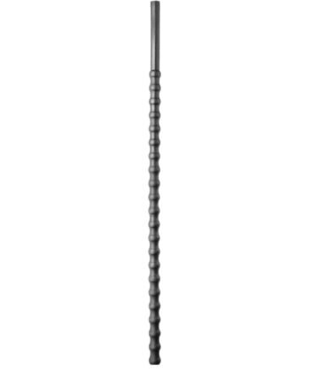 ALL BLACK - SONDA URETRAL DE SILICONE 8/10 MM