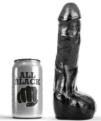 ALL BLACK - PENE REALISTA ANAL 20 CM