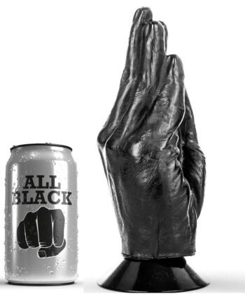 ALL BLACK - DILDO FISTING 21 CM