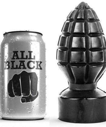 ALL BLACK - PLUG ANAL 14 CM
