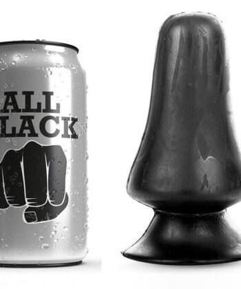 ALL BLACK - PLUG ANAL 12 CM
