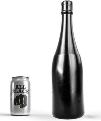 ALL BLACK - GARRAFA ANAL 34,5 CM