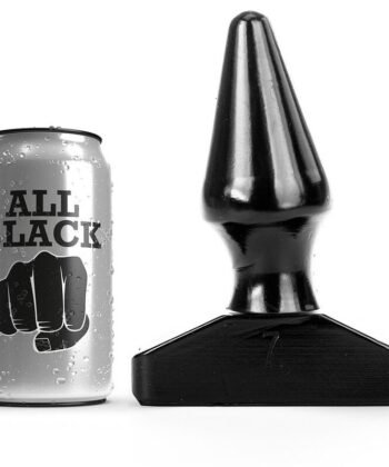 ALL BLACK - PLUG ANAL 16 CM