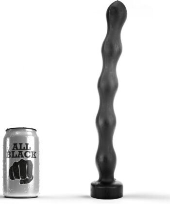 ALL BLACK - BOLA PLUG ANAL 32 CM