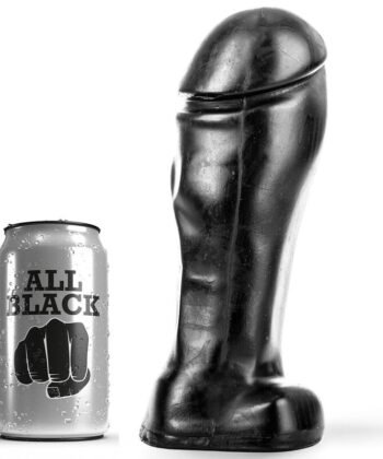 ALL BLACK - DONG 22 CM DE DEDO LARGO