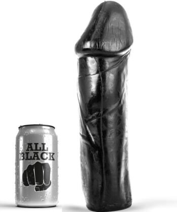 ALL BLACK - DONG 28 CM SEM TESTÍCULOS